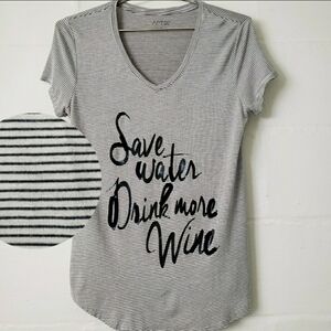 Soft striped t-shirt S